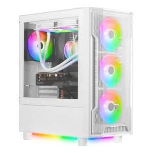 ATHENA M6 WHITE 4X ARGB FAN