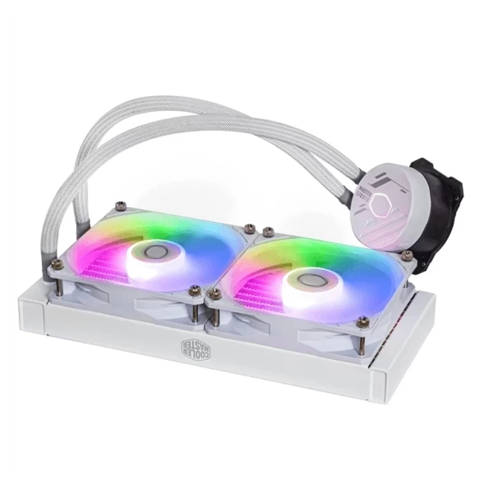 CM LIQUID COOLER ML240 CORE ARGB WHITE