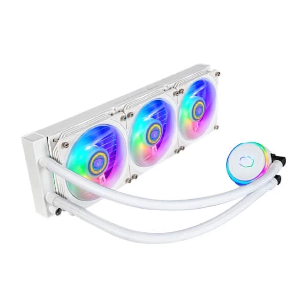 CM LIQUID COOLER PL360 FLUX WHITE