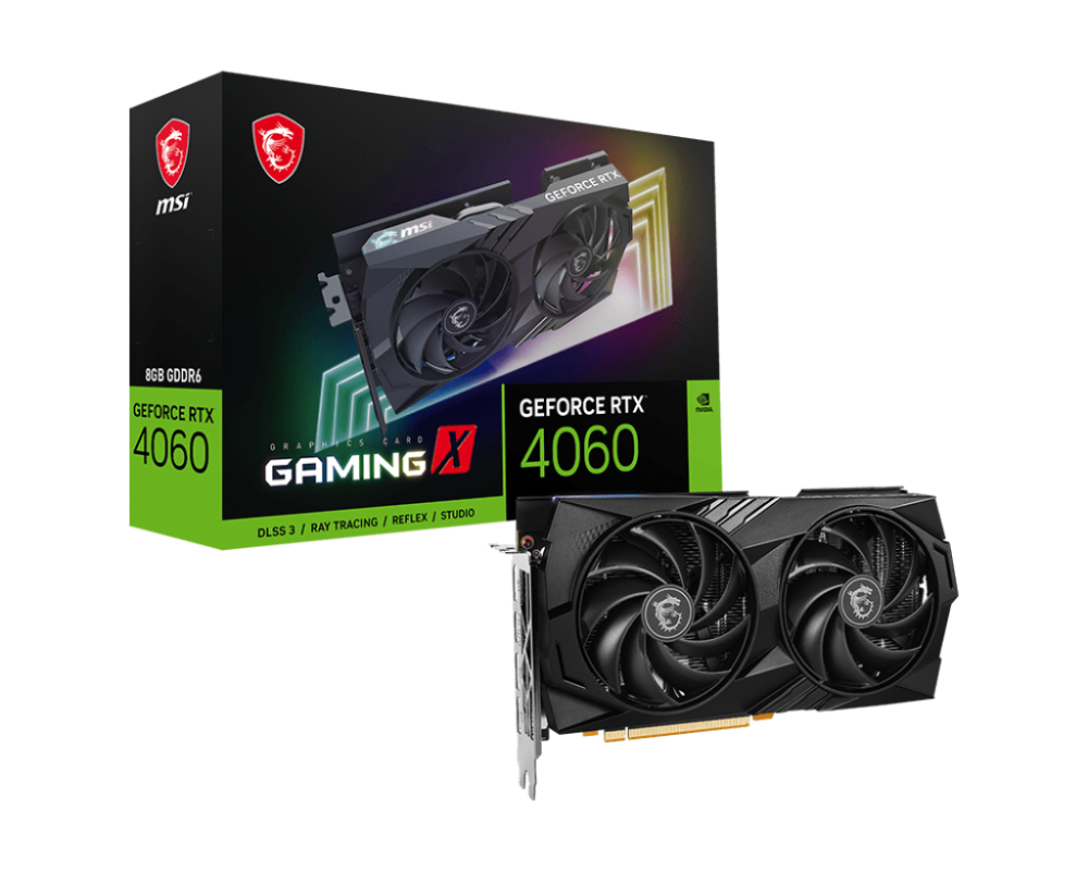 RTX 4060 8GB DDR6 DUAL FAN OC GAMING X