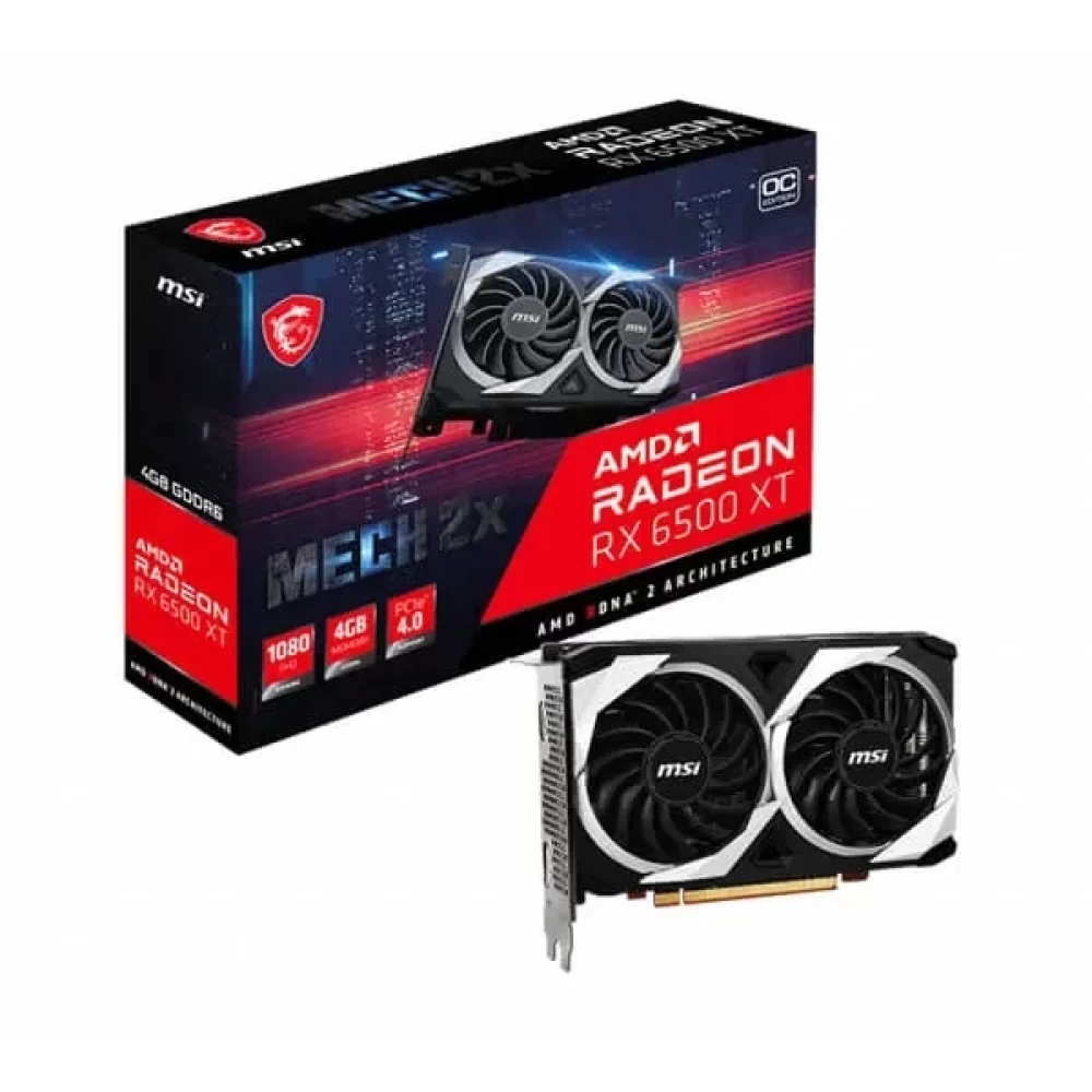 6500XT 4GB DDR6 DUAL FAN