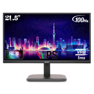 Acer 21.5 Inch IPS Full HD (1920x1080) Backlit LED LCD Monitor