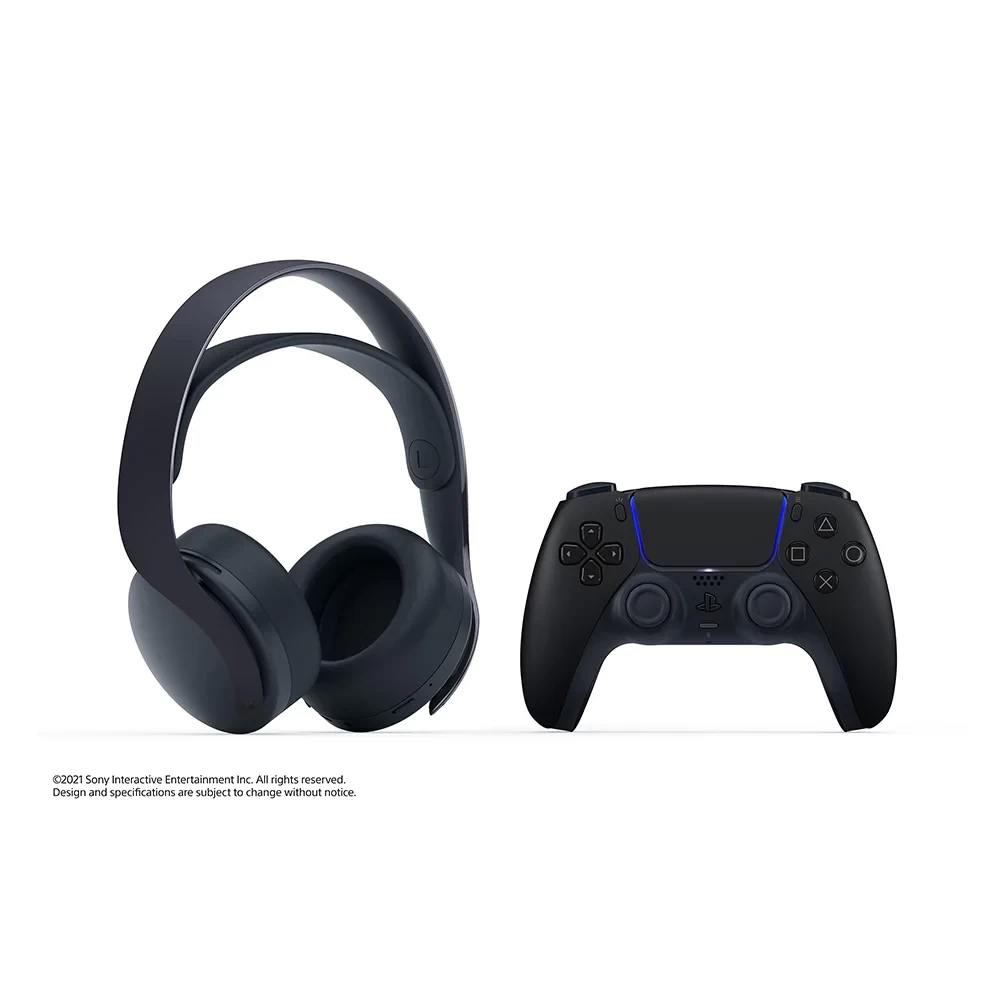 PULSE 3D™ Wireless Gaming Over Ear Headset (PlayStation®5, Black) | Dual Noise-Cancellation Mic, USB Type-C Charging, 12H Battery, 3.5mm Jack